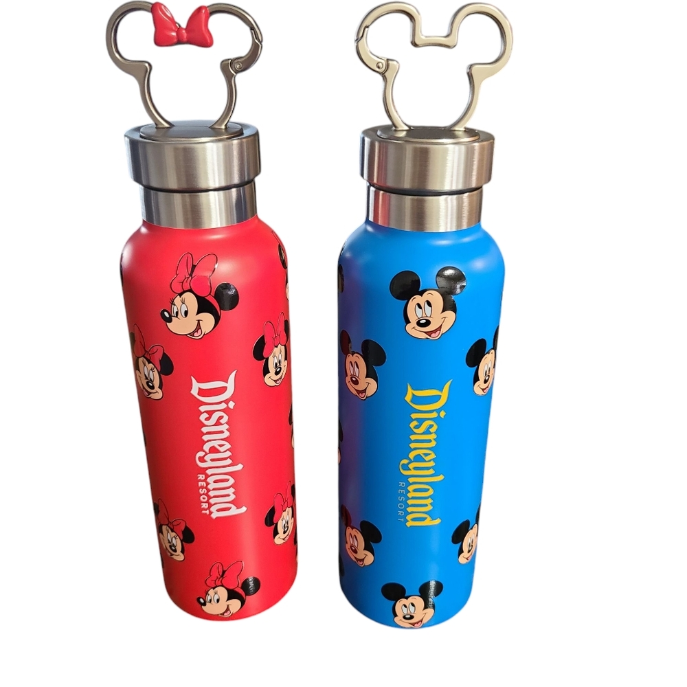 Disneyland Resort Mickey and Minnie Water Bottles